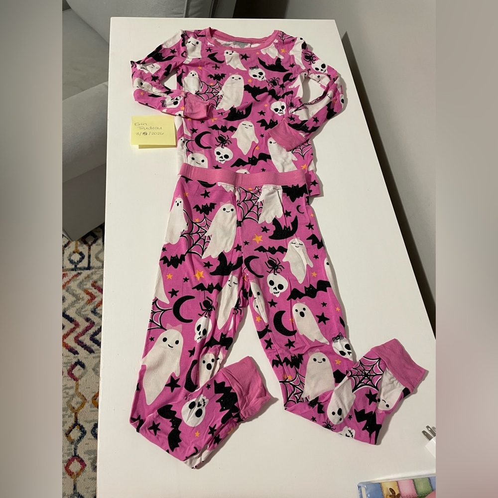 Little Sleepies Pink Frightful Friends PJs